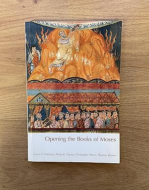 Bild des Verkufers fr OPENING THE BOOKS OF MOSES zum Verkauf von Old Hall Bookshop, ABA ILAB PBFA BA