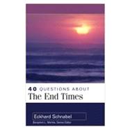 Immagine del venditore per 40 Questions About the End Times venduto da eCampus
