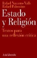 Imagen del vendedor de ESTADO Y RELIGI�N. TEXTOS PARA UNA REFLEXI�N CR�TICA a la venta por Ant�rtica