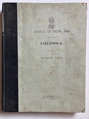Census of India 1961, Volume XII, Orissa, Part I-C Subsidary Tables