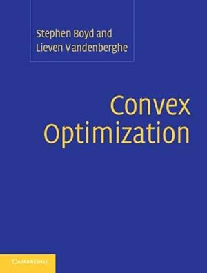 Immagine del venditore per Convex Optimization venduto da GreatBookPricesUK