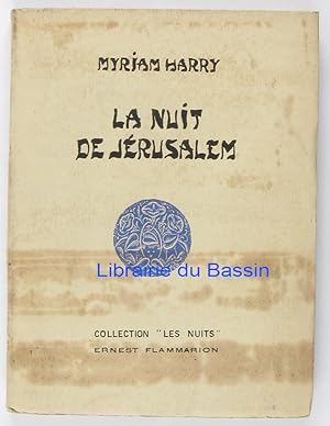 Immagine del venditore per La nuit de J�rusalem venduto da Librairie du Bassin