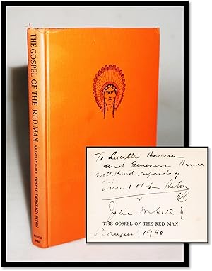 Bild des Verkufers fr The Gospel Of The Red Man - An Indian Bible [Signed] zum Verkauf von Blind-Horse-Books (ABAA-FABA-IOBA)
