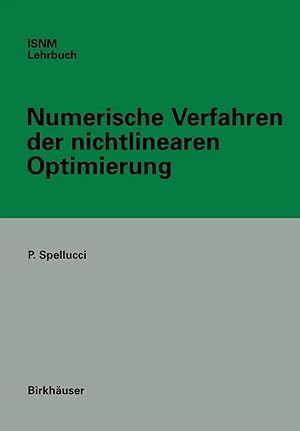 Bild des Verk�ufers f�r Numerische Verfahren der nichtlinearen Optimierung zum Verkauf von preigu
