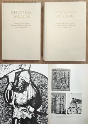 Bild des Verk�ufers f�r Discordia Concors. Festgabe f�r Edgar Bonjour zu seinem siebzigsten Geburtstag am 21. August 1968. In zwei B�nden. zum Verkauf von Frans Melk Antiquariaat