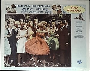 Imagen del vendedor de Come September Lobby Card #8 1961 Dandra Dee and Bobby Darrin! a la venta por AcornBooksNH