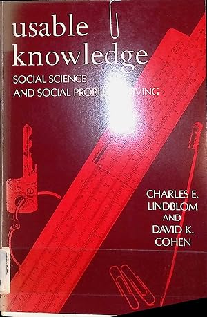 Seller image for Usable Knowledge: Social Science and Social Problem Solving for sale by books4less (Versandantiquariat Petra Gros GmbH & Co. KG)