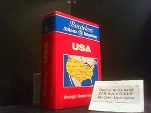 Bild des Verk�ufers f�r Baedekers USA : Reisef�hrer durch d. Vereinigten Staaten von Amerika; [mit] 25 Tab. u. �bersichten. [hrsg. in Zusammenarb. mit d. Dt. Lufthansa AG, K�ln] zum Verkauf von Der Buchecker