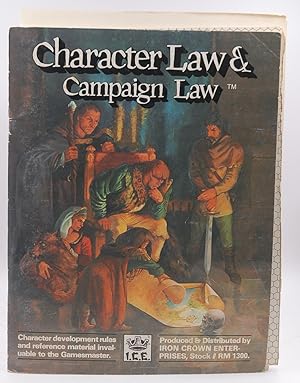 Immagine del venditore per Character Law and Campaign Law venduto da Chris Korczak, Bookseller, IOBA