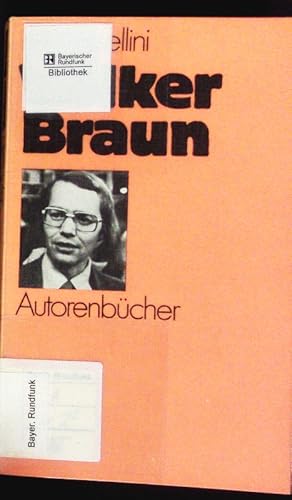 Bild des Verk�ufers f�r Volker Braun. zum Verkauf von Antiquariat Bookfarm