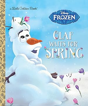 Imagen del vendedor de Olaf Waits for Spring (Disney Frozen) (Little Golden Book) a la venta por Upward Bound Books