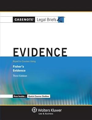 Seller image for Evidence : Keyed to Courses Using Fisher's Evidence for sale by GreatBookPrices