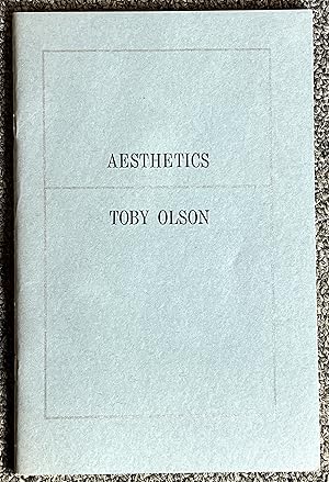 Immagine del venditore per Aesthetics venduto da DogStar Books