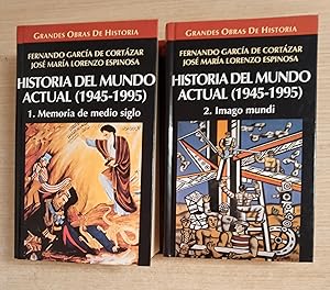 Imagen del vendedor de HISTORIA DEL MUNDO ACTUAL 1945-1995 (2 Vols.) 1: Memoria de medio siglo, 2: Imago mundi a la venta por Gibbon Libreria