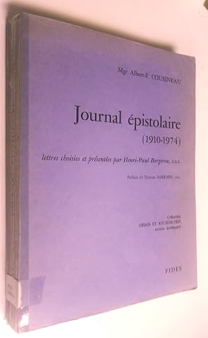 Immagine del venditore per Journal �pistolaire (1910-1974) venduto da Livresse