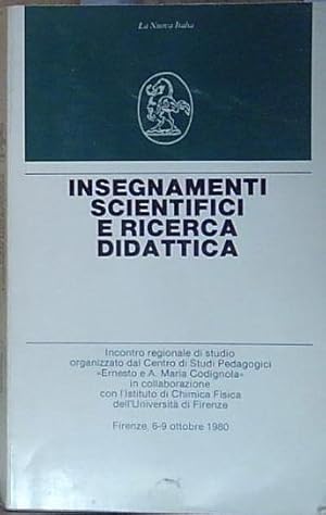 Seller image for Aa.vv. INSEGNAMENTI SCIENTIFICI E RICERCA DIDATTICA for sale by Genesis Books