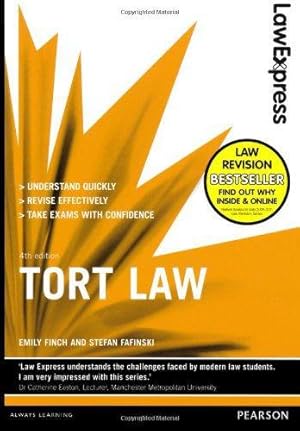 Seller image for Law Express: Tort Law (Revision Guide) for sale by WeBuyBooks
