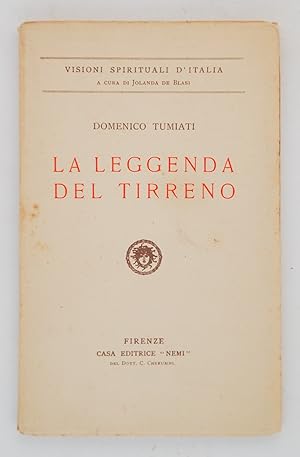 Imagen del vendedor de La leggenda del Tirreno a la venta por FABRISLIBRIS