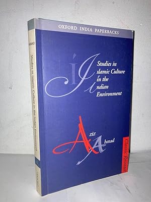 Seller image for Studies in Islamic Culture in the Indian Environment for sale by Erik Oskarsson Antikvariat