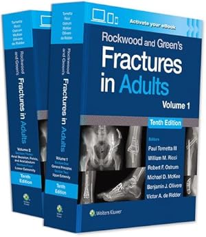 Immagine del venditore per Rockwood and Green's Fractures in Adults: Print + eBook with Multimedia. 2 B�nde venduto da BuchWeltWeit Ludwig Meier e.K.