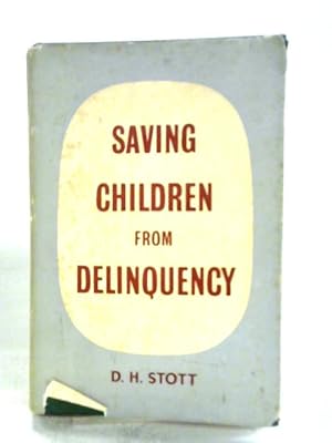 Seller image for Saving Children From Delinquency for sale by World of Rare Books