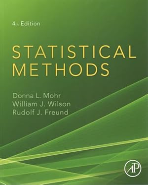 Immagine del venditore per Statistical Methods venduto da GreatBookPrices