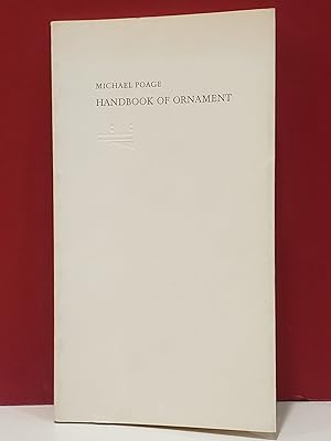Imagen del vendedor de Handbook of Ornament a la venta por Moe's Books