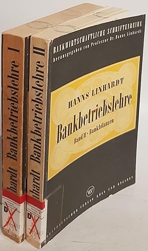 Bild des Verk�ufers f�r Bankbetriebslehre (2 B�nde KOMPLETT) - Bd.I: Bankbetrieb und Bankpolitik/ Bd.II: Bankbilanzen. zum Verkauf von books4less (Versandantiquariat Petra Gros GmbH & Co. KG)