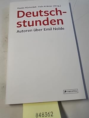 Bild des Verkufers fr Deutschstunden: Autoren ber Emil Nolde zum Verkauf von Gerald Wollermann