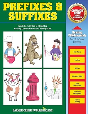 Imagen del vendedor de Reading Fundamentals - Prefixes & Suffixes: Learn about Prefixes & Suffixes and How to Use Them to Strengthen Reading Comprehension and Writing Skills a la venta por Big River Books