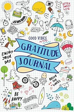 Immagine del venditore per Good Vibes Gratitude Journal: For Teens, Tweens, Boys, Girls, Kids - Cute Mindfulness Diary with Prompts - Gifts for Teenagers venduto da Zoom Books Company