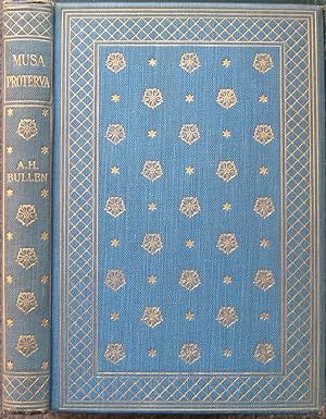 Seller image for MUSA PROTERVA: LOVE-POEMS OF THE RESTORATION. for sale by Graham York Rare Books ABA ILAB