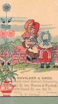 Post card. Old Nursery Rhyme Series. Haviland & Bros.