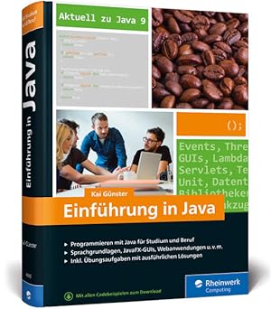 Bild des Verkufers fr Einfhrung in Java: Ideal fr Studium, Ausbildung und Beruf. Sprachgrundlagen inkl. objektorientierter Programmierung und mehr zum Verkauf von Studibuch