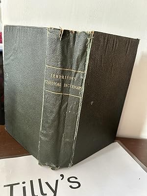 Immagine del venditore per A Classical Dictionary: Containing A Copious Account Of All The Proper Names mentioned In Ancient Authors venduto da Tilly's Bookshop
