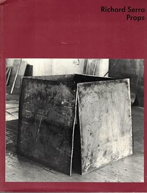 Bild des Verk�ufers f�r Richard Serra - Props. [Ausstellungskatalog] Wilhelm Lehmbruck Museum Duisburg 16. Januar - 3. April 1994. zum Verkauf von Antiquariat Fluck