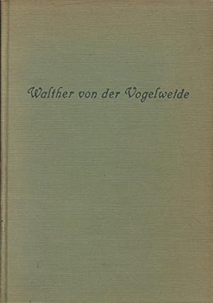 Bild des Verk�ufers f�r Die Gedichte Walthers von der Vogelweide zum Verkauf von Ammareal