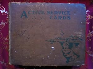 Seller image for ACTIVE SERVICE CARDS ALBUM; POSTCARDS AND PHOTOGRAPHS, WORLD WAR I ERA for sale by Robert Gavora, Fine & Rare Books, ABAA