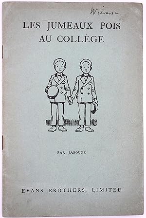 Immagine del venditore per Les Jumeaux Pois Au College venduto da Dodman Books