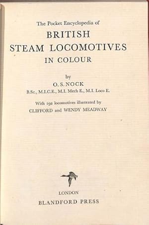 Bild des Verk�ufers f�r Pocket Encyclopaedia of British Steam Locomotives in Colour zum Verkauf von WeBuyBooks