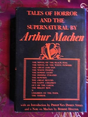 Seller image for TALES OF HORROR AND THE SUPERNATURAL BY ARTHUR MACHEN for sale by Robert Gavora, Fine & Rare Books, ABAA