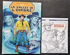 Immagine del venditore per Une Aventure de Tex Willer, tome 13 : La Vall�e de l'Ombre. ( Avec Parfois ils reviennent. Une histoire comm�morative, livret bonus illustr� de 8 pages en tirage limit�e � 1000 exemplaires, hors commerce ). venduto da Librairie Victor Sevilla