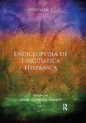 Immagine del venditore per Enciclopedia De Linguistica Hispanica venduto da GreatBookPrices