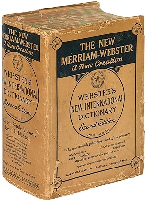 New International Dictionary, Webster - AbeBooks New International Dictionary, Webster - AbeBooks