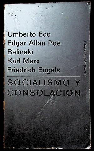 Seller image for Socialismo y consolaci�n. for sale by TURCLUB LLIBRES I OBRES
