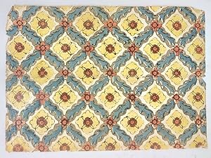 Imagen del vendedor de Carta a fiori settecentesca. a la venta por Libreria Antiquaria Pregliasco