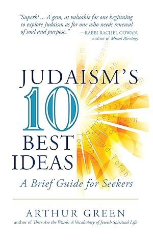 Immagine del venditore per Judaism's Ten Best Ideas: A Brief Guide for Seekers venduto da Blue Vase Books