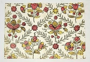 Imagen del vendedor de Carta a fiori settecentesca. a la venta por Libreria Antiquaria Pregliasco