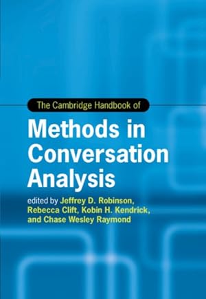 Seller image for Cambridge Handbook of Methods in Conversation Analysis for sale by GreatBookPricesUK