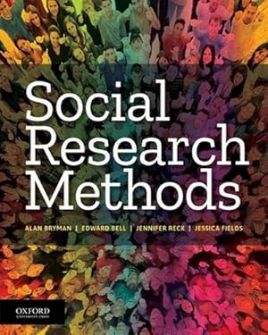 Imagen del vendedor de Social Research Methods a la venta por AHA-BUCH GmbH